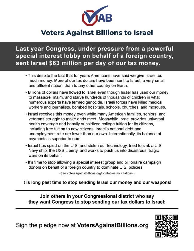 Campaign flyer preview